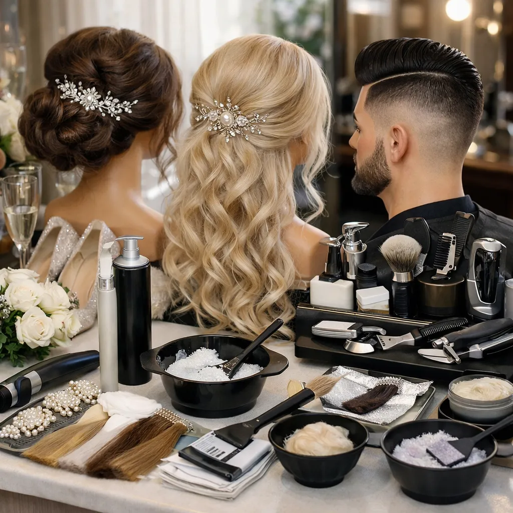 Expertise coiffeur barber - Événements et coiffure de cérémonie